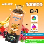 airmez 140k puffs 140000 6 in 1 china e cigarette nicotine mesh coil