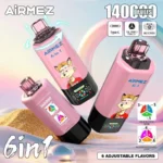 airmez 140k puffs 140000 6 in 1 disposable vape