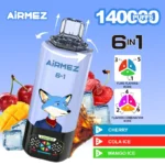 airmez 140k puffs 140000 6 in 1 vape pen pod system smooth hit 140k puffs wholesale