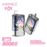 airmez 80000 puffs 80k fox 2 in 1 e cigarette nicotine smooth hit puff