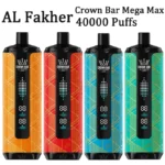 al fakher 40k 40000 crown bar mega max dtl mtl wholesale