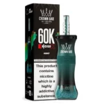 al fakher 60k 60000 puffs crown bar shisha hookah dtl mtl smooth hit rechargeable airflow flavor