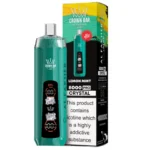 al fakher crown bar 8000 puffs 8k crystal vape smooth hit