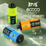 atvs 60000 puffs 60k 4 in 1 Salt Nicotine airflow pod system wholesale