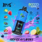 atvs 60000 puffs 60k 4 in 1 nicotine puff bulk order disposable vape vape device