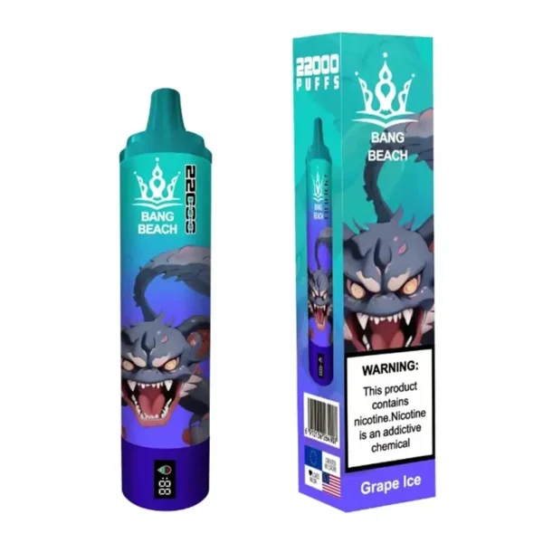 bang beach 22000 puffs smart screen vape device