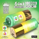 bang blaze 100000 puffs 100k 6 in 1 mesh coil puffs nicotine bulk order vape device