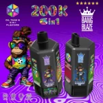 bang blaze 200k puffs 6 in 1 200000 battery puff pod system