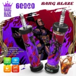 bang blaze 60000 puffs shisha hookah puff 60k pod system airflow