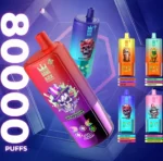 bang box 80k 80000 puffs triple flavors 3 in 1 puffs e cigarette Salt Nicotine nicotine pod system