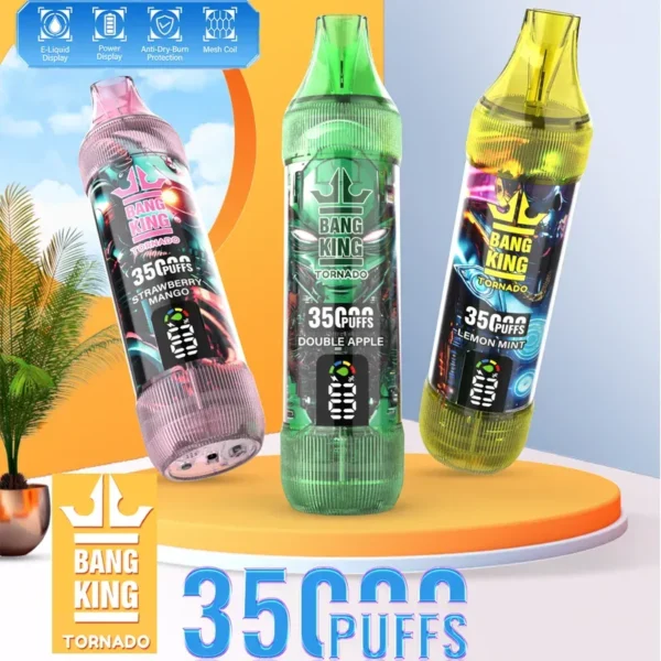 bang king 35000 puffs smart screen 35k bulk order wholesale