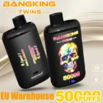 bang king 50000 puffs 50k twin 2 in 1 china mesh coil