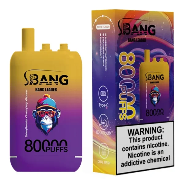 bang leader 80000 3 in 1 puff 80k rechargeable china puffs