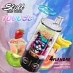 bang leader stoll 100k puffs 100000 4 in 1 airflow rechargeable smooth hit vape pen flavor