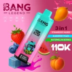bang legend 110k puffs 110000 3 in 1 Salt Nicotine china 110k puffs puffs