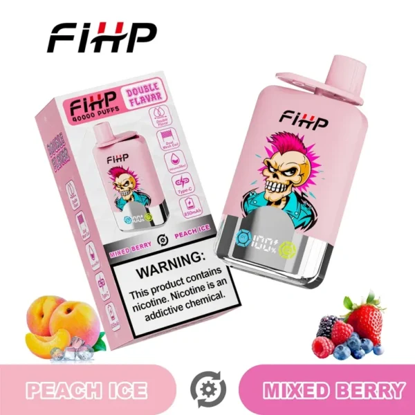 fihp 40000 puffs double flavors bulk order