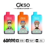 okso 60000 puffs 2 in 1 dual mesh coil bulk order