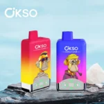 okso 60000 puffs 2 in 1 dual mesh coil vape device rechargeable