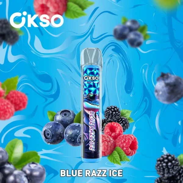 okso 800 puffs 2ml e liquid crystal bar mesh coil flavor