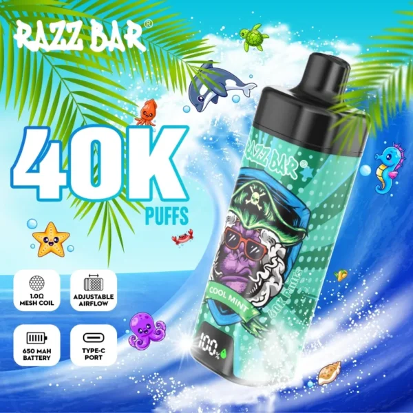 razz bar 40000 40k vape device airflow