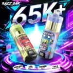razz bar 65k 65000 puffs crystal vape flavor pod system battery airflow