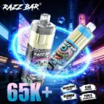razz bar 65k 65000 puffs crystal vape mesh coil 65000 puffs pod system vape device