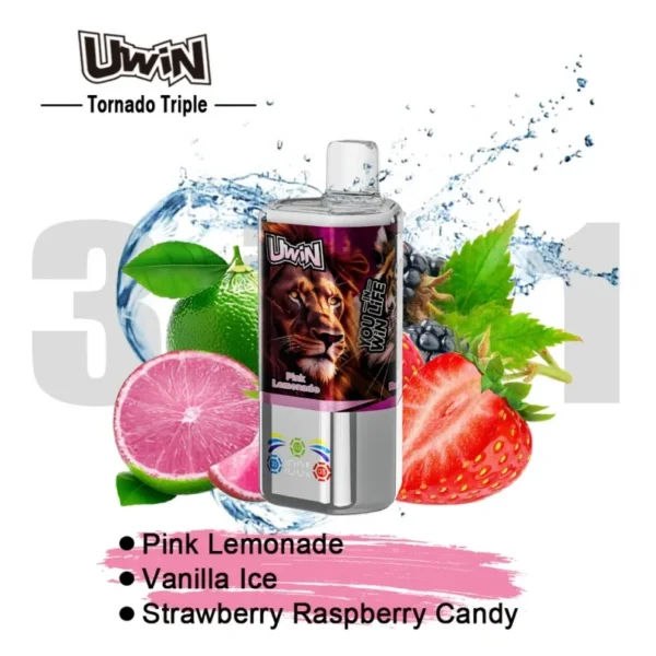 uwin 60000 puffs 60k tornado triple crystal vape smooth hit 60000 puffs