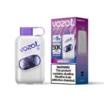 vozol star 50k 50000 nicotine battery mesh coil rechargeable airflow