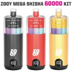 zooy 60k 60000 mega shisha kit dtl vape device vape pen pod system puff