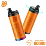zooy king triple 80000 80k 3 in 1 battery e cigarette pod system china