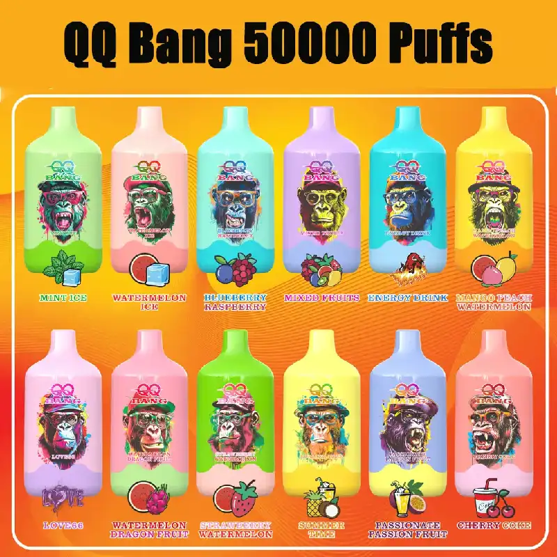 QQ Bang 50k 50000 Puffs Disposable Vape QQ Bang 50k 50000 Puffs Disposable Vape