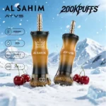 atvs 200k puffs al sahim shisha Salt Nicotine puff 200k puffs