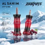 atvs 200k puffs al sahim shisha e cigarette disposable vape puffs bulk order flavor