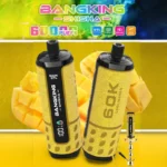bang king shisha 60000 puffs 60k rechargeable airflow e cigarette mesh coil vape pen