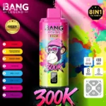 bang legend 300k puffs 8 in 1 vape pen nicotine battery flavor bulk order