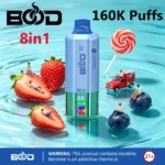 bood 160k puffs 8 in 1 vasto rechargeable disposable vape 160000 rechargeable disposable vape puffs Salt Nicotine mesh coil