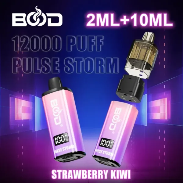 bood pulse storm 12000 puffs tpd compliant wholesale disposable vape smooth hit