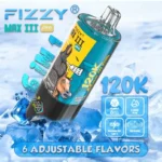 fizzy 120k 120000 puffs 6 in 1 disposable vape Salt Nicotine