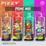 fizzy 80k 80000 puffs prime max puff vape device disposable vape rechargeable
