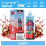 fizzy 80k 80000 puffs prime max vape pen nicotine battery vape device rechargeable