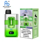 fumot eco 2 in 1 50k dual flavors 50000 e cigarette flavor