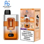fumot eco 2 in 1 50k dual flavors 50000 pod system mesh coil flavor Salt Nicotine e cigarette