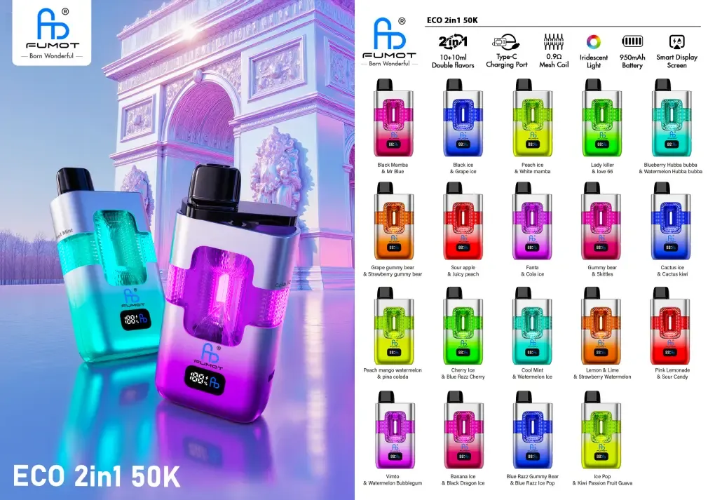 Fumot Eco 2in1 50K Vape Pen