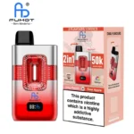 fumot eco 2 in 1 50k dual flavors 50000 puffs battery disposable vape