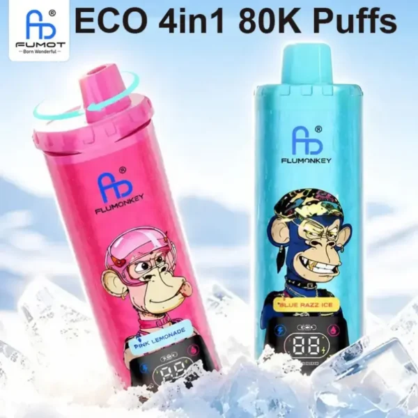 fumot eco 4in1 80k 80000 puffs china pod system smooth hit puffs e cigarette