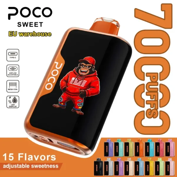 poco sweet 70000 puffs 70k bulk order