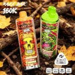 razz bar 160k puffs 3 in 1 crystal vape 160000 triple flavors battery rechargeable puffs