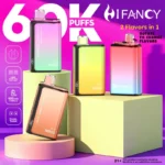 hifancy 60000 puffs 60k twins max double flavors nicotine