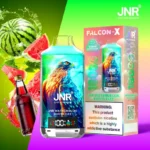 jnr falcon x 18000 puffs 18k crystal disposable vape mesh coil puff nicotine airflow Salt Nicotine