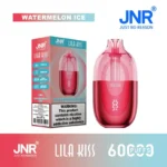 jnr lila kiss 60000 puffs 60k rechargeable disposable vape vape device